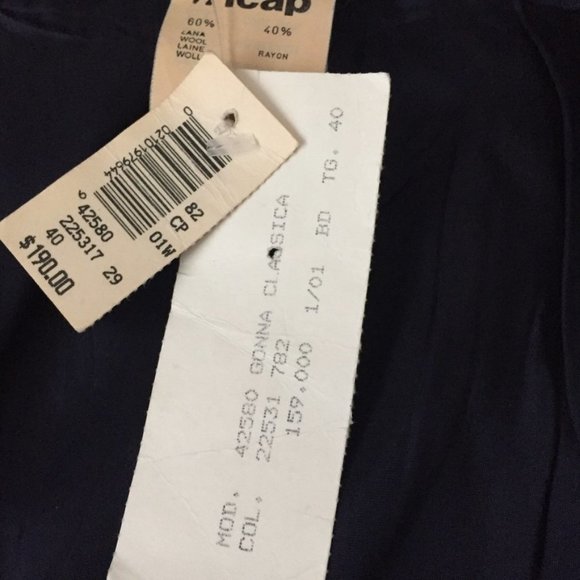 EMPORIO ARMANI Black Pencil Skirt - Picture 11 of 11